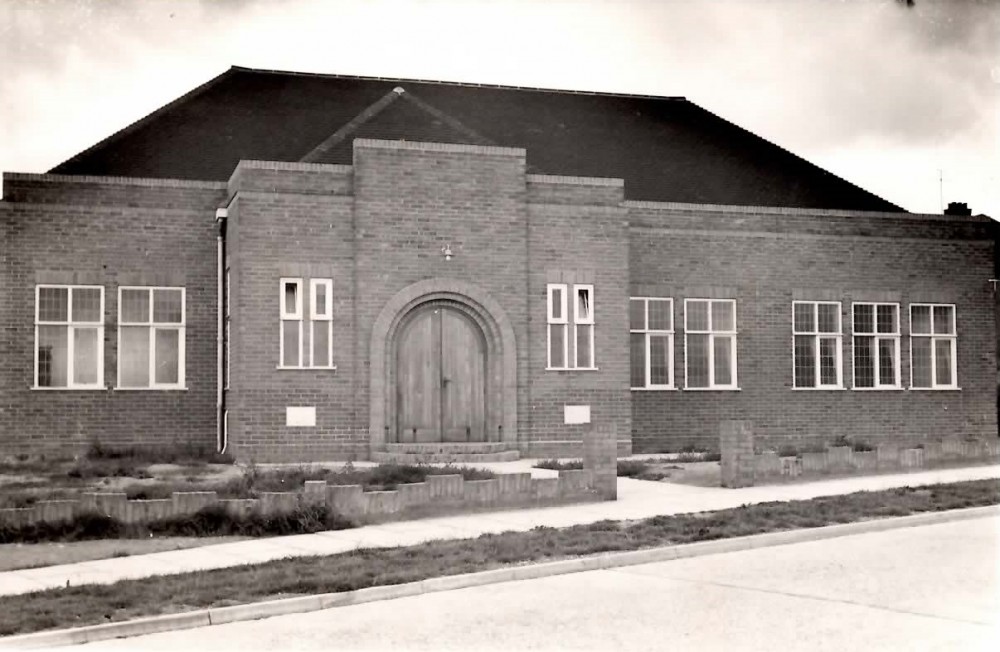 St Andrews Baptist Church when first built.