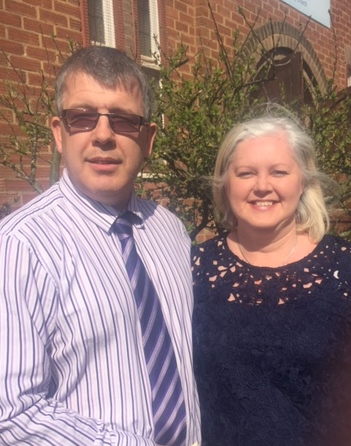 Revd. Brian Stocker and June Stocker Portrait