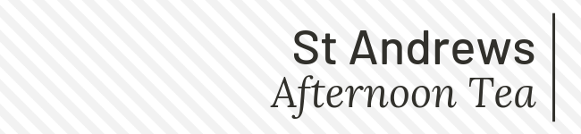 Afternoon tea banner